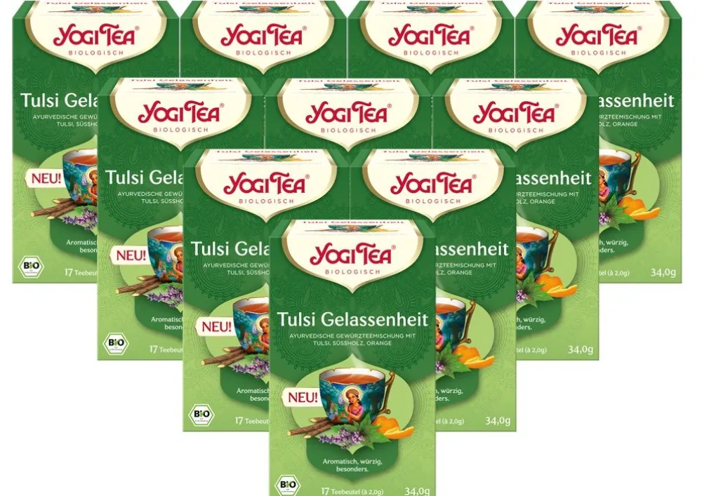- Tulsi Gelassenheit Bio Gewürztee|YOGI TEA Sale