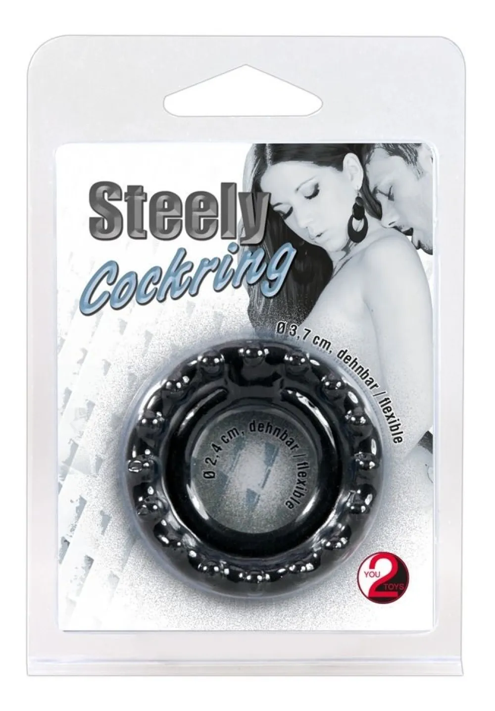 - Steely Cockring black|You2Toys Hot