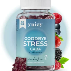 ® Good Bye Stress GABA Gummibärchen - für mehr Entspannung|yuicy