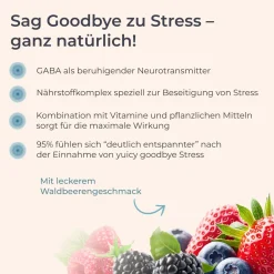 ® Good Bye Stress GABA Gummibärchen - für mehr Entspannung|yuicy