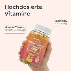 ® Kids Sonnenkraft – Vitamin D3 + K2 Gummibärchen für Kinder>yuicy Sale