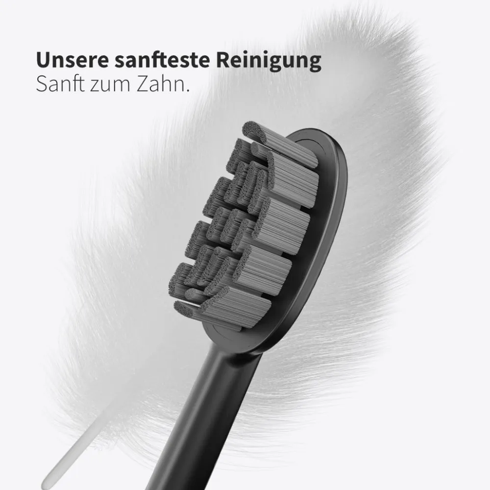 Bürstenkopf Basic Soft weiß (3 Stück) - für sensibles Zahnfleisch & Zähne>zahnheld