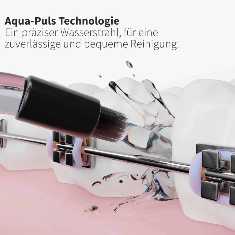 Ersatzdüsen Deep Care schwarz (6 Stück) - effektive Reinigung der Zahnzwischenräume|zahnheld Sale