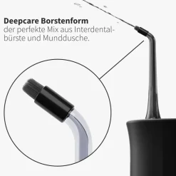 Ersatzdüsen Deep Care schwarz (6 Stück) - effektive Reinigung der Zahnzwischenräume|zahnheld Sale