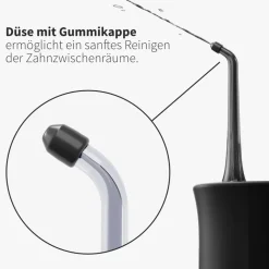 Ersatzdüsen Sensitiv schwarz (9 Stück) - für sensibles Zahnfleisch & Zähne|zahnheld Best