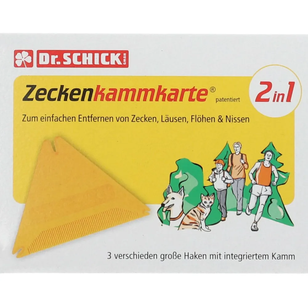 Zeckenkammkarte> Best