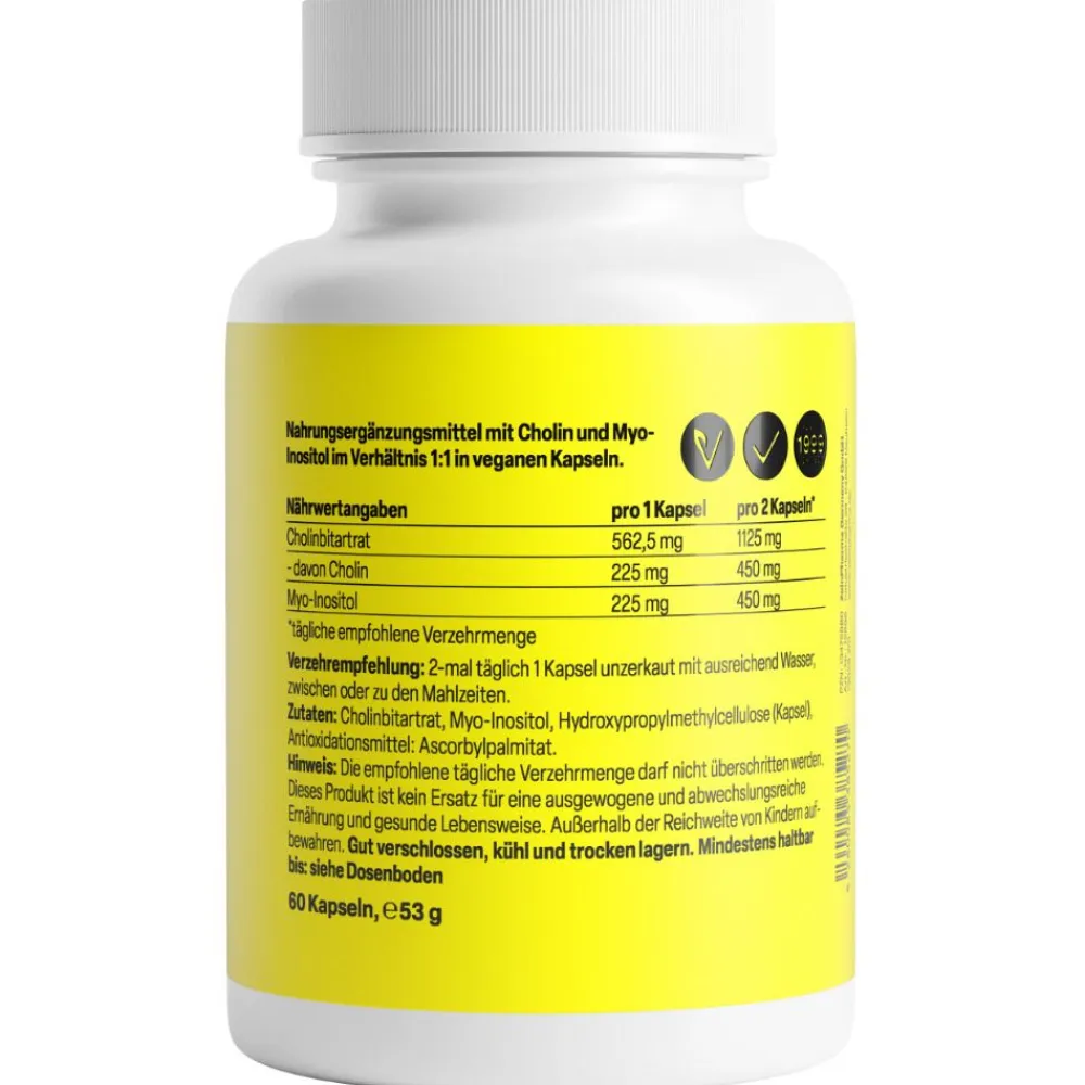 ® Cholin Inositol Kapseln 450/450 mg>ZeinPharma