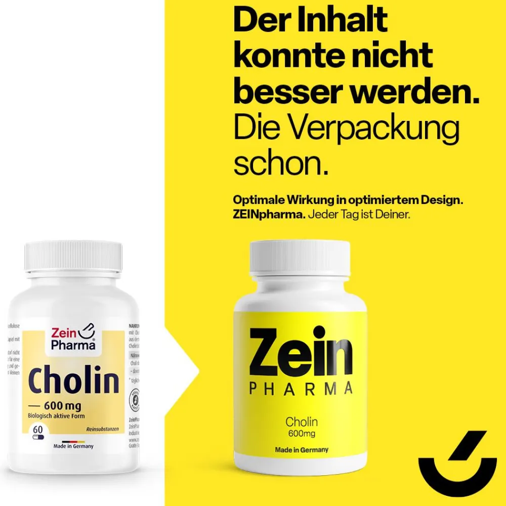 ® Cholin Kapseln 600 mg>ZeinPharma Discount