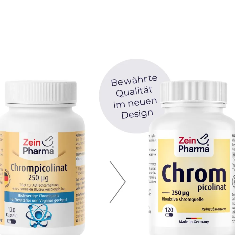 ® Chrom Picolinat Kapseln 250 µg>ZeinPharma New
