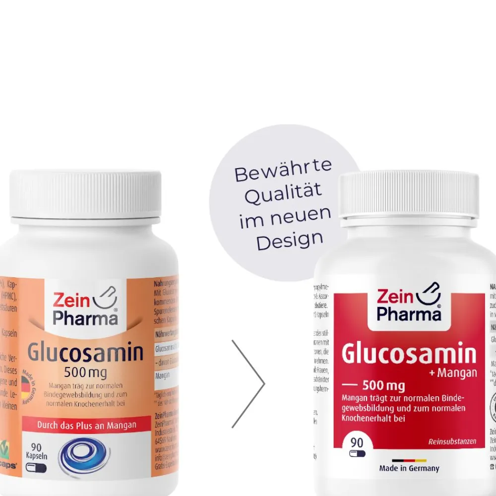 ® Glucosamin Kapseln 500 mg|ZeinPharma Hot