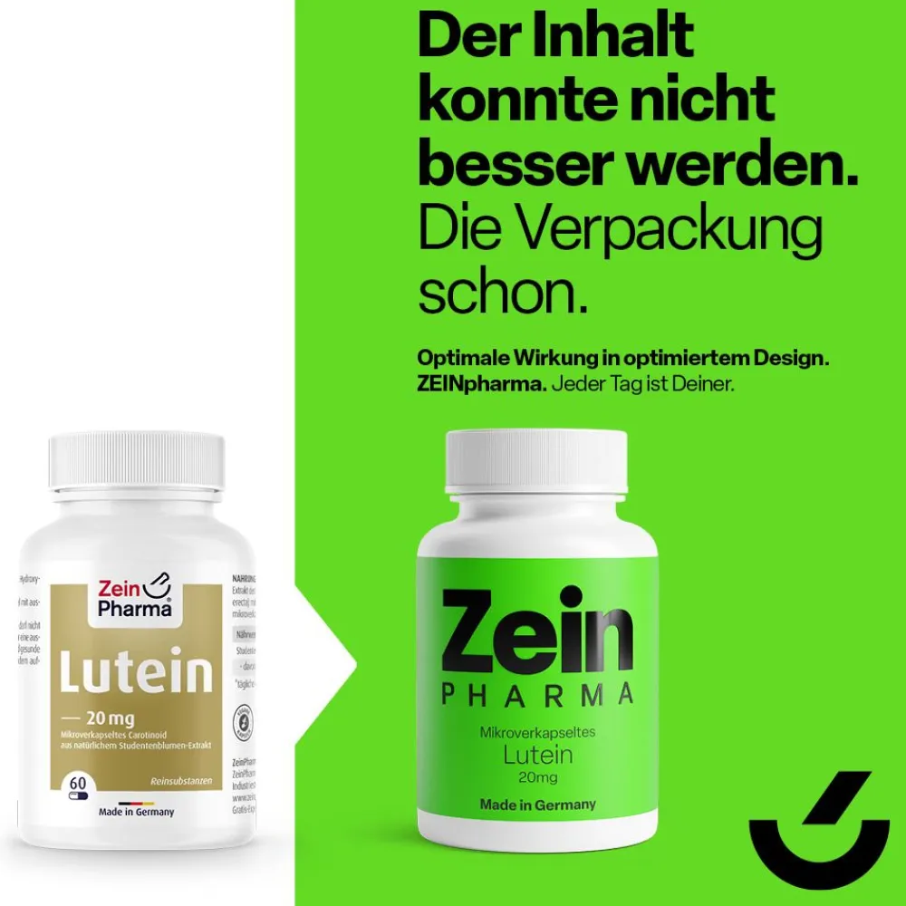 ® Lutein Kapseln 20 mg ZeinPhama|ZeinPharma New