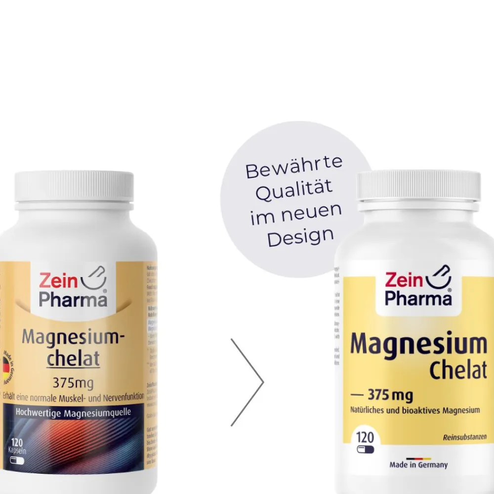 ® Magnesium Bisglycinat Kapseln 375 mg>ZeinPharma Online