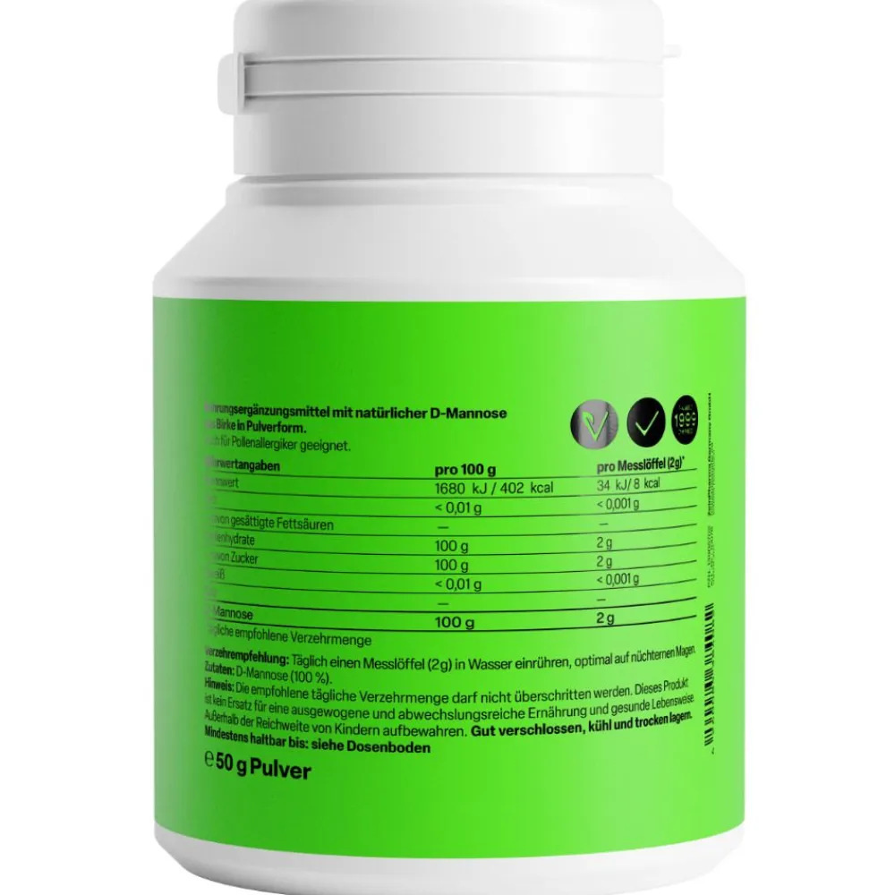 ® Natural D Mannose Pulver|ZeinPharma Online