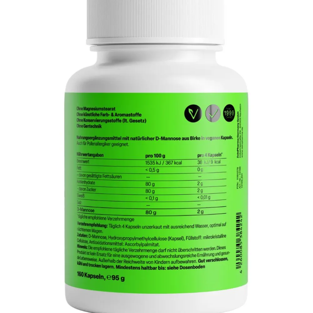 ® Natural D-Mannose 2000 mg>ZeinPharma Online