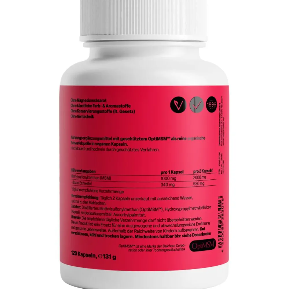 ® Opti MSM Kapseln 1000 mg>ZeinPharma Online