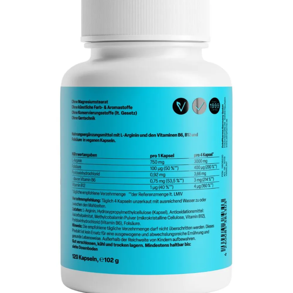 ® Vascorin® Arginin Plus>ZeinPharma
