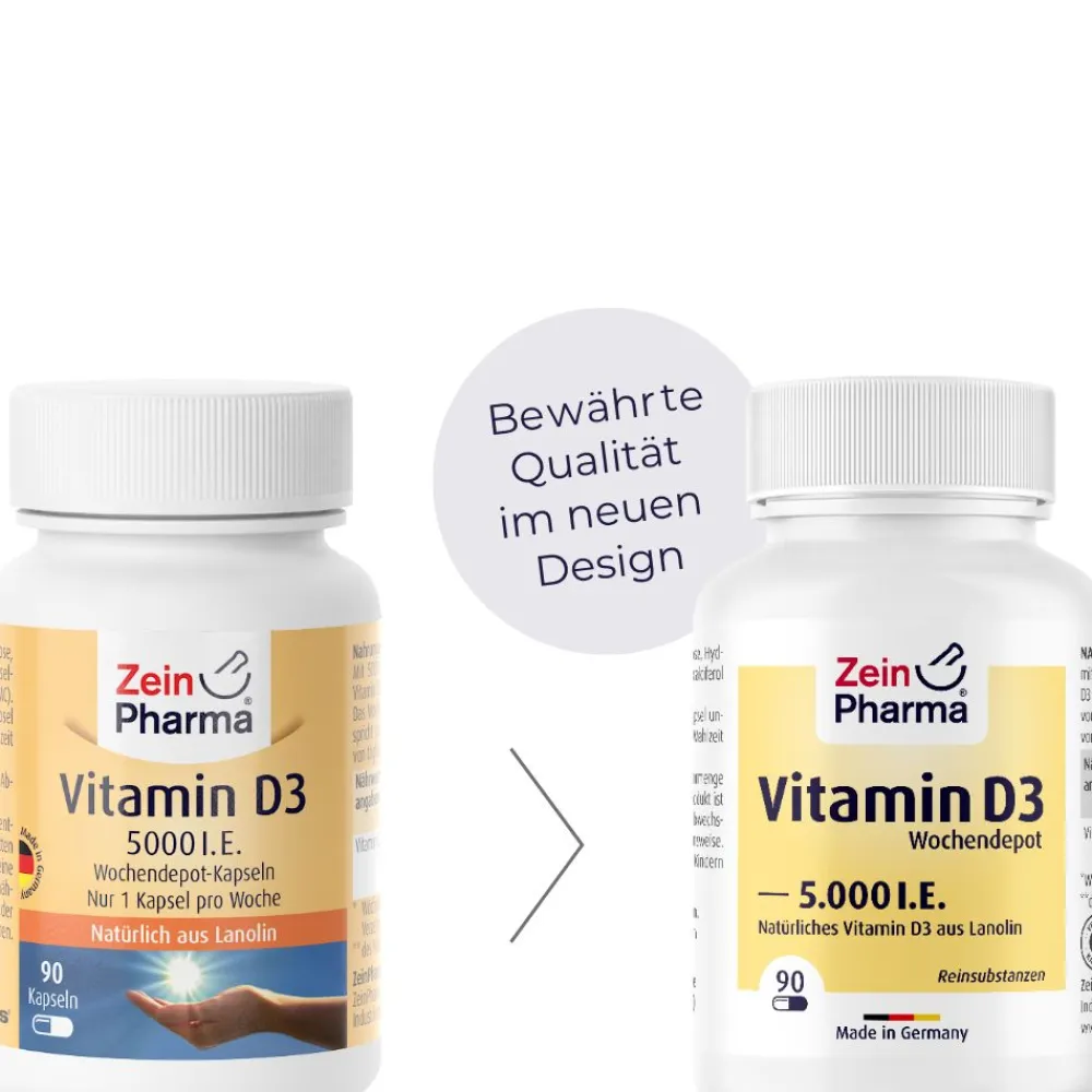 ® Vitamin D3 Kapseln 5000 I.E.>ZeinPharma Clearance