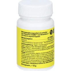 Vitamin K2 100 µg – vitaMK7® – vegane Kapseln|ZeinPharma Online