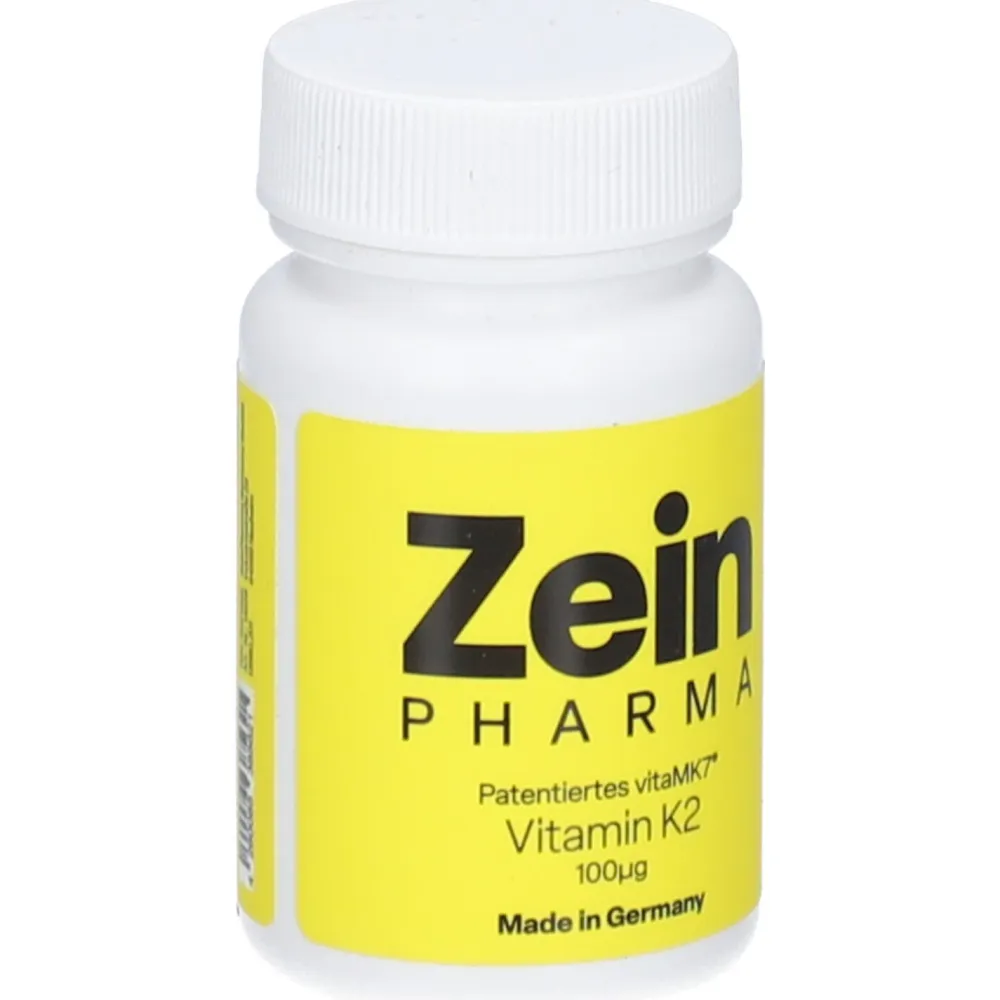Vitamin K2 100 µg – vitaMK7® – vegane Kapseln|ZeinPharma Online