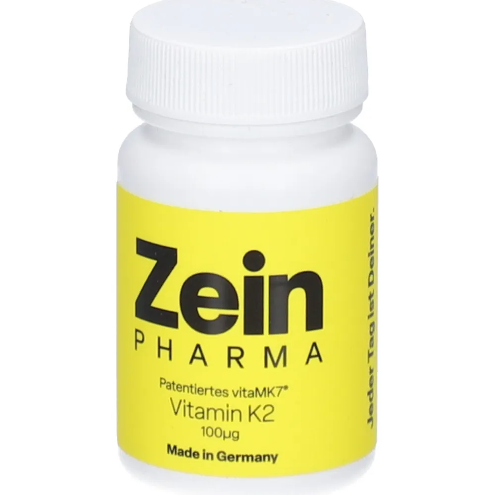 Vitamin K2 100 µg – vitaMK7® – vegane Kapseln|ZeinPharma Online