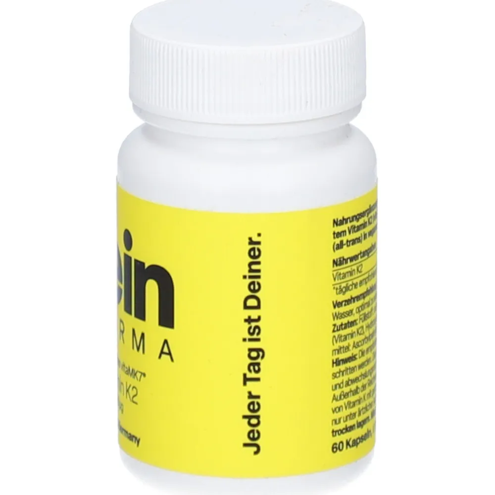 Vitamin K2 100 µg – vitaMK7® – vegane Kapseln|ZeinPharma Online