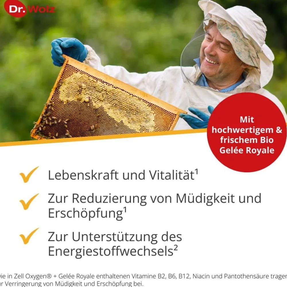 Zell Oxygen® + Gelee Royale 600 mg>Dr. Wolz New