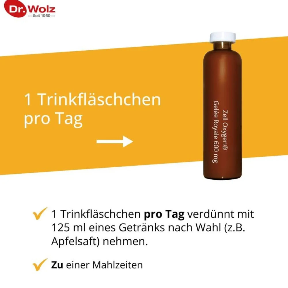 Zell Oxygen® + Gelee Royale 600 mg>Dr. Wolz New