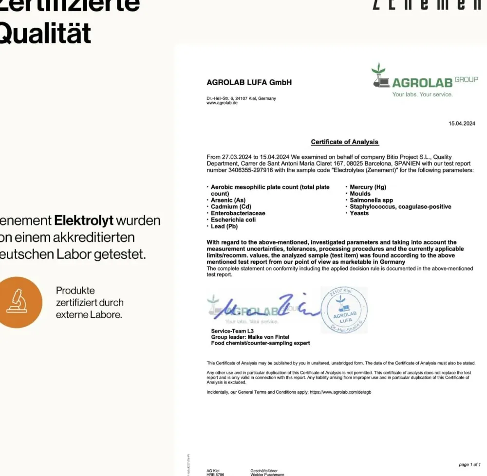 Zenement Elektrolyt Kapseln> Outlet