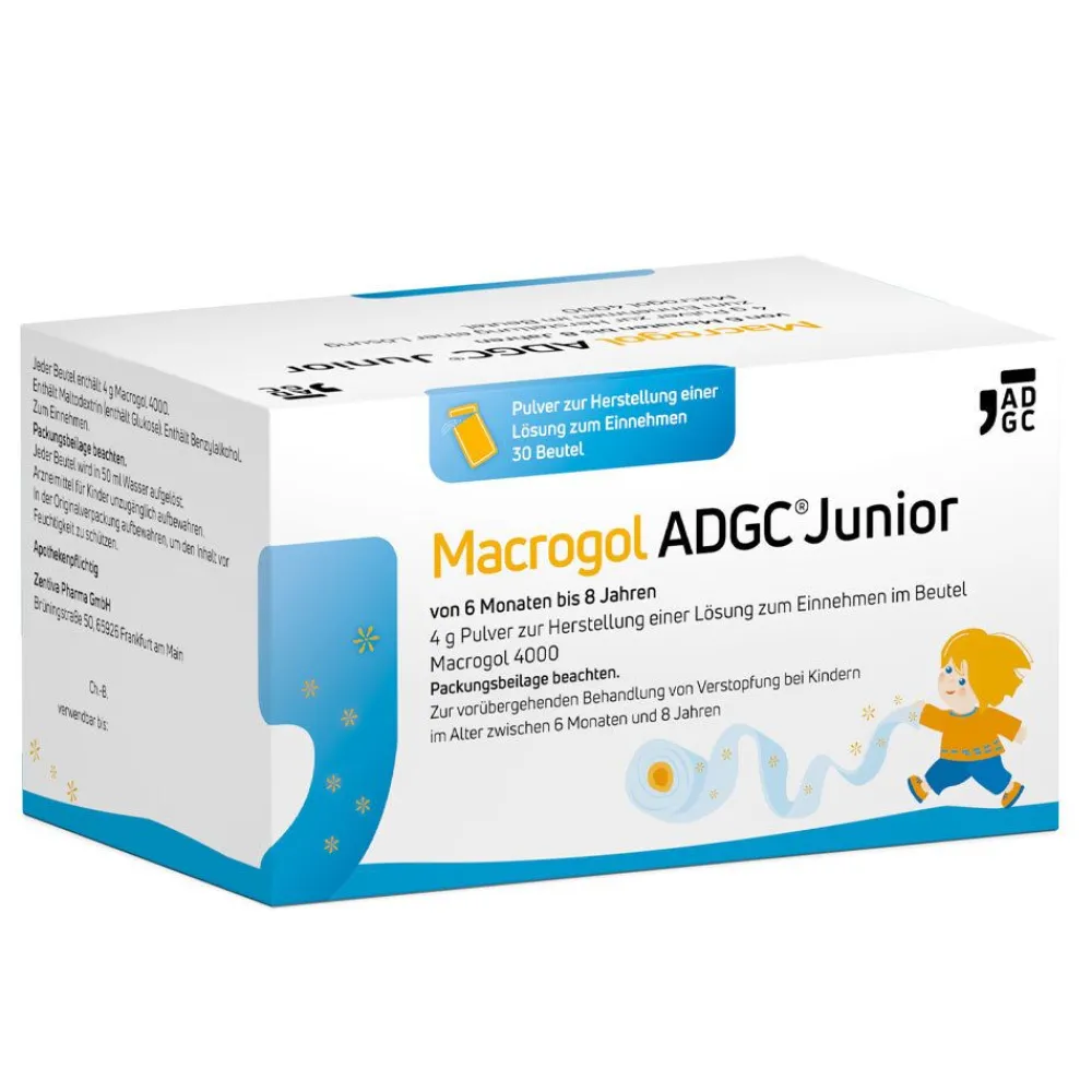 Zentiva Pharma GmbH – MACROGOL ADGC Junior 6M–8J| Discount