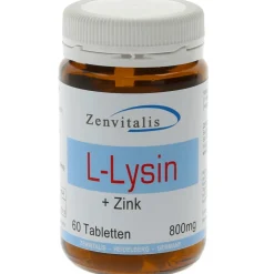 Zenvitalis L-Lysin + Zink - 60 Tabletten> Best