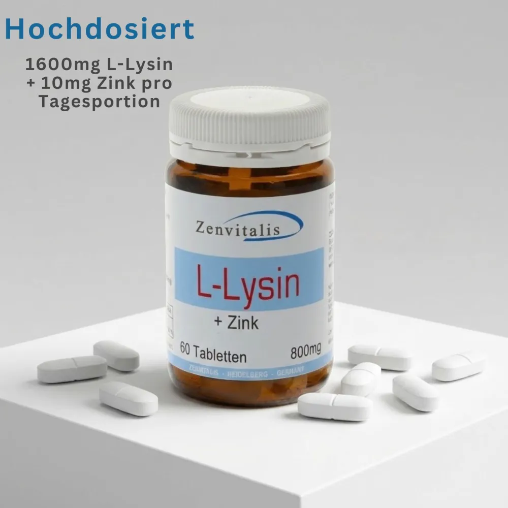 Zenvitalis L-Lysin + Zink - 60 Tabletten> Best