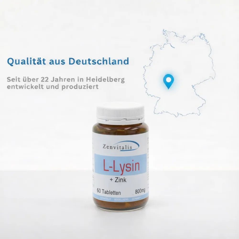 Zenvitalis L-Lysin + Zink - 60 Tabletten> Best