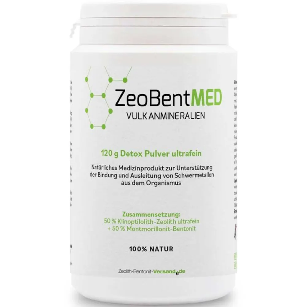 ZeoBent MED Detox Pulver ultrafein| Online