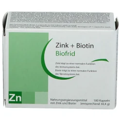 Zink + Biotin Biofrid| Outlet
