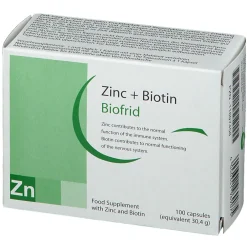 Zink + Biotin Biofrid| Outlet