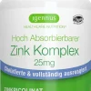 Zinkchelat 25 mg, Bisglycinat & Picolinat mit Kupfer, 180 hochdosierte Tabletten| Sale