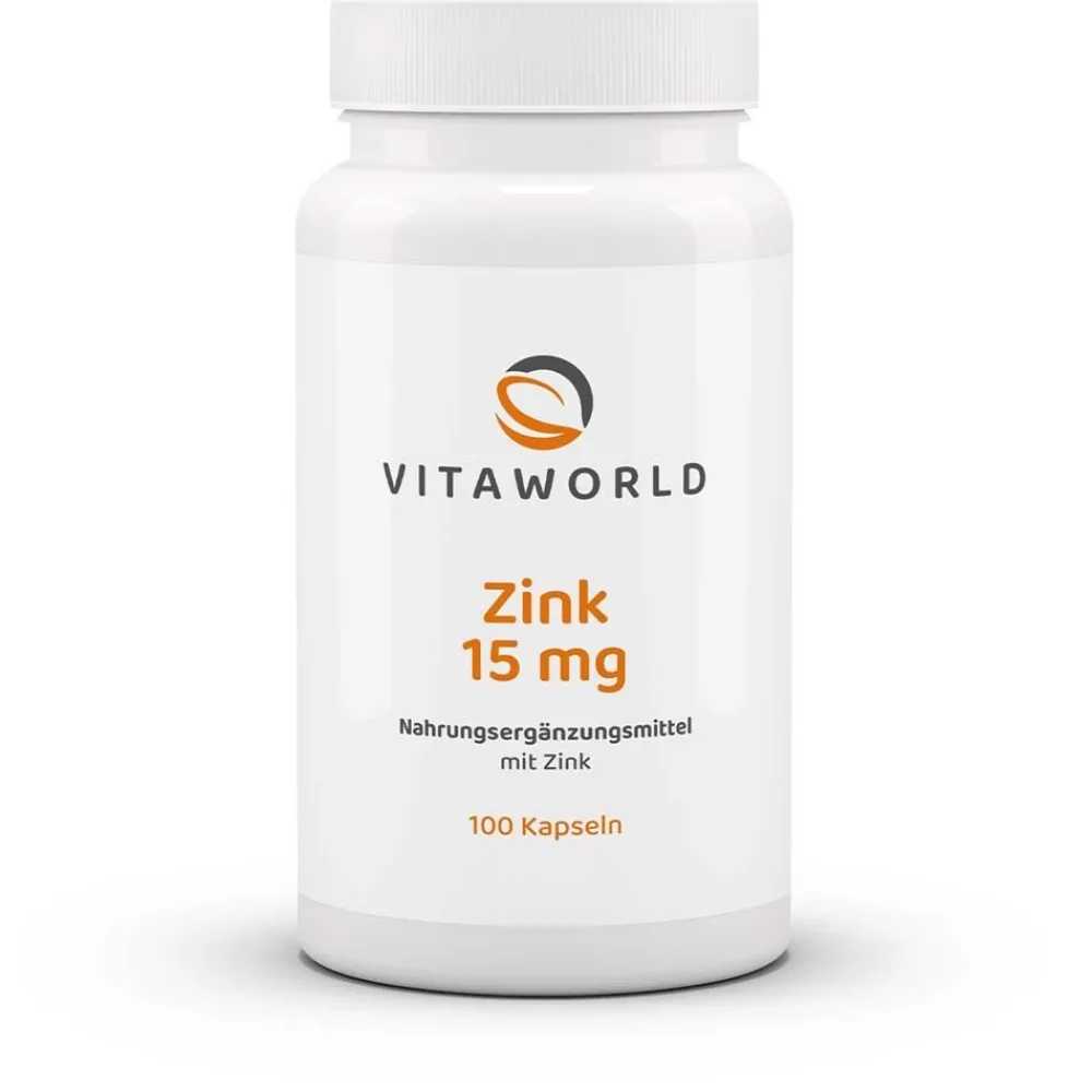 Zink 15 mg Zinkgluconat Kapseln| Hot