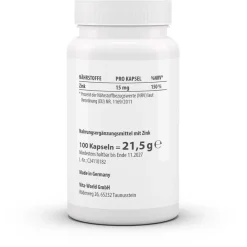 Zink 15 mg Zinkgluconat Kapseln| Hot