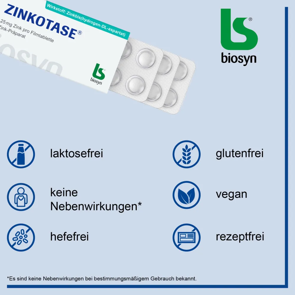 ZINKOTASE® Filmtabletten>