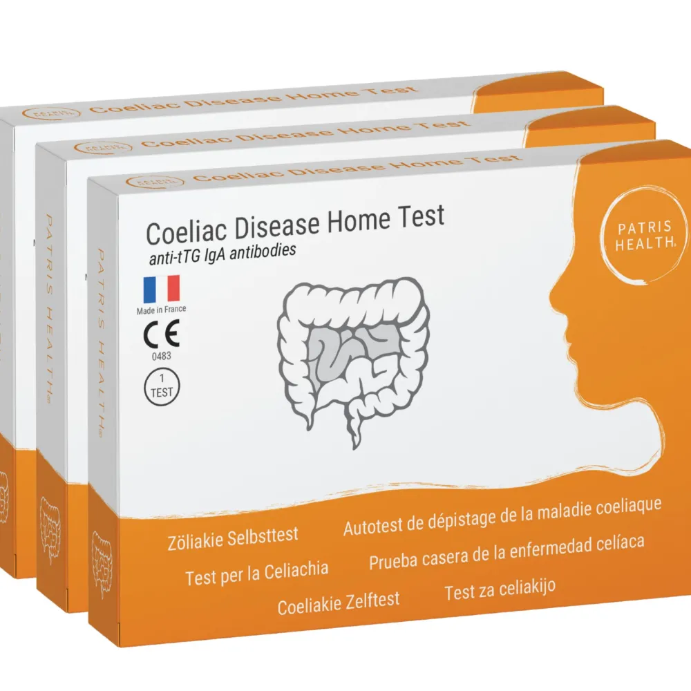 Zöliakie Test – Blut-Selbsttest für Zuhause gegen Glutenunverträglichkeit – Patris Health®> Hot