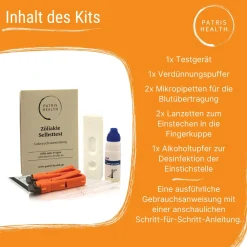 Zöliakie Test – Blut-Selbsttest für Zuhause gegen Glutenunverträglichkeit – Patris Health®><noscript><img width=