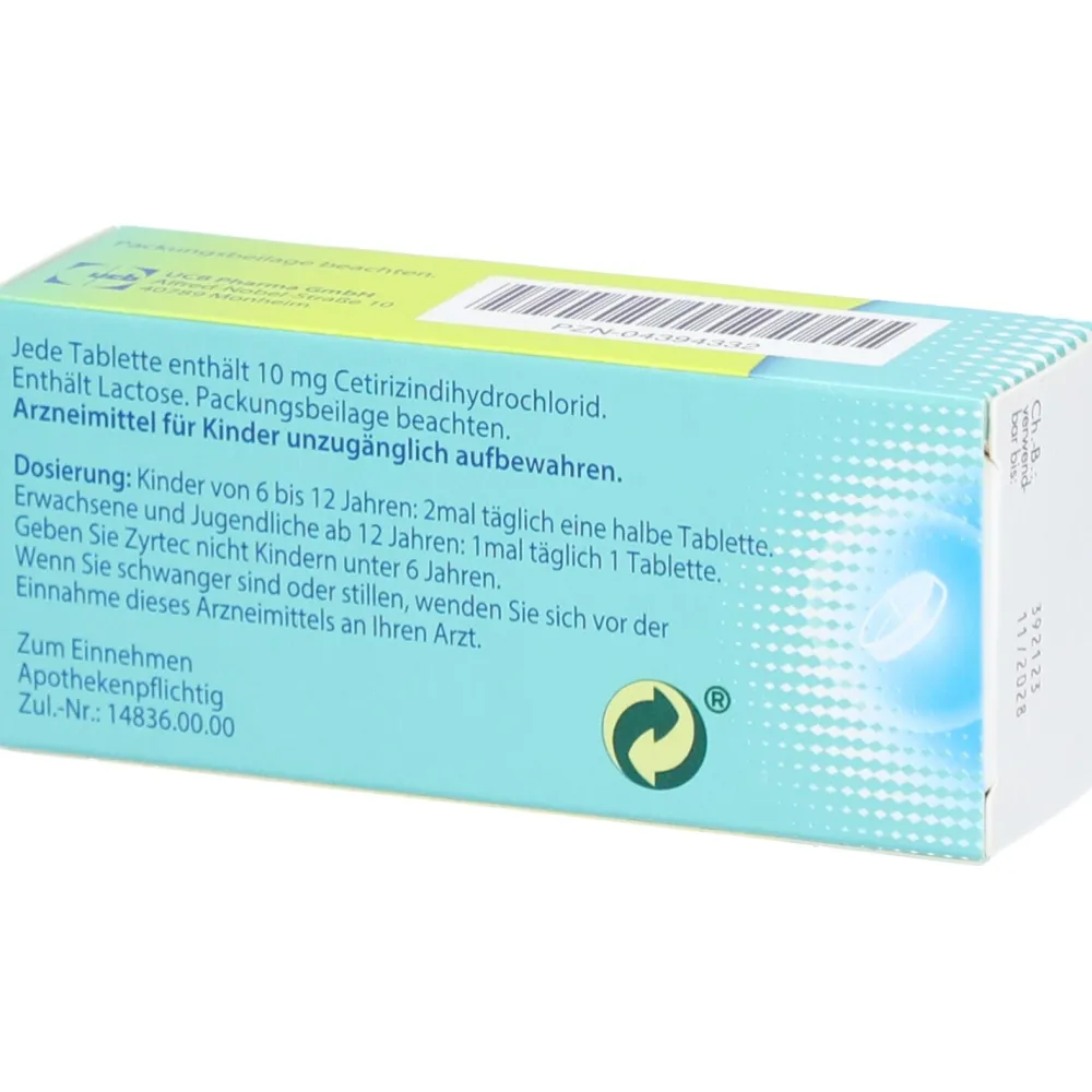 ® Filmtabletten>Zyrtec Discount
